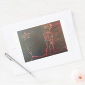 Sticker Rectangulaire Little Pee 2 (Enveloppe)