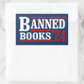 Sticker Rectangulaire Livres interdits 2024 (Sac)