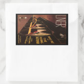 Sticker Rectangulaire LNER Flying Scotsman (Sac)