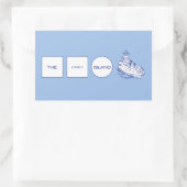 Sticker Rectangulaire Logo (Sac)