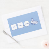 Sticker Rectangulaire Logo (Enveloppe)