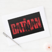 Sticker Rectangulaire Logo Batman & Catwoman (Enveloppe)