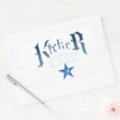 Sticker Rectangulaire Logo de Kicker (Enveloppe)