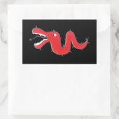 Sticker Rectangulaire Logo de l'emblème de l'armée de l'air allemande 2È (Sac)