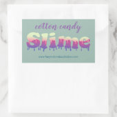 Sticker Rectangulaire logo du modèle à goutte à goutte fait main (Sac)