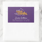 Sticker Rectangulaire Logo du train UAlbany Dane (Sac)