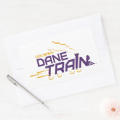 Sticker Rectangulaire Logo du train UAlbany Dane (Enveloppe)