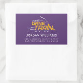 Sticker Rectangulaire Logo du train UAlbany Dane (Sac)