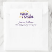 Sticker Rectangulaire Logo du train UAlbany Dane (Sac)