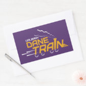 Sticker Rectangulaire Logo du train UAlbany Dane (Enveloppe)