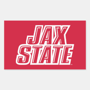 Sticker Rectangulaire Logo JAX STATE de Jacksonville State University