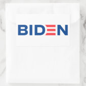 Sticker Rectangulaire Logo Joe Biden (Sac)