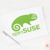 Sticker Rectangulaire Logo openSuzie Linux (Enveloppe)