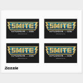 Sticker Rectangulaire Logo SMITE Champ de bataille des dieux (Feuille)
