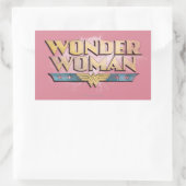 Sticker Rectangulaire Logo Wonder Woman Pencil (Sac)
