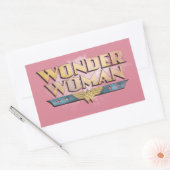 Sticker Rectangulaire Logo Wonder Woman Pencil (Enveloppe)