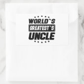 Sticker Rectangulaire L'Oncle des Greatest (Sac)
