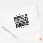 Sticker Rectangulaire L'Oncle des Greatest (Enveloppe)
