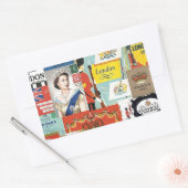 Sticker Rectangulaire Londres (Enveloppe)