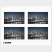 Sticker Rectangulaire Londres (Feuille)