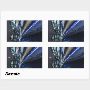 Sticker Rectangulaire Londres la nuit