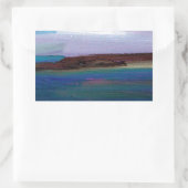 Sticker Rectangulaire Long Sands Sea View (Sac)