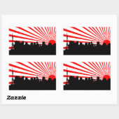 Sticker Rectangulaire Long temps d'amour (Feuille)