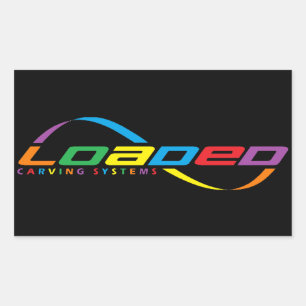 Sticker Rectangulaire longboards chargés