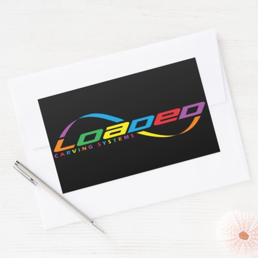 Sticker Rectangulaire longboards chargés (Enveloppe)