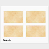 Sticker Rectangulaire Look Old Parchment Background (Feuille)