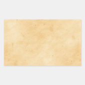 Sticker Rectangulaire Look Old Parchment Background (Devant)