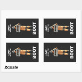 Sticker Rectangulaire LOOT OR GET BOOT - Lthal Company decal (Feuille)