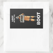 Sticker Rectangulaire LOOT OR GET BOOT - Lthal Company decal (Sac)