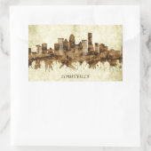 Sticker Rectangulaire Louisville Kentucky (Sac)