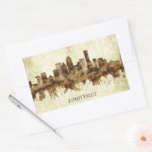 Sticker Rectangulaire Louisville Kentucky (Enveloppe)