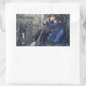 Sticker Rectangulaire Love Among the Ruins (par Edward Burne-Jones) (Sac)