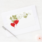 Sticker Rectangulaire Love Fruit (Enveloppe)