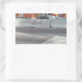 Sticker Rectangulaire ~Love Graffiti~ STICKER, CUSTOMISEZ-LE ! (Sac)