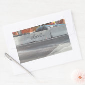 Sticker Rectangulaire ~Love Graffiti~ STICKER, CUSTOMISEZ-LE ! (Enveloppe)