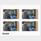 Sticker Rectangulaire love mailboxes : je vous coeur (Feuille)