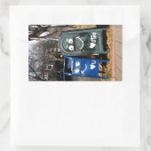 Sticker Rectangulaire love mailboxes : je vous coeur (Sac)