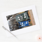 Sticker Rectangulaire love mailboxes : je vous coeur (Enveloppe)