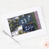Sticker Rectangulaire love mailboxes : vous m'avez manqué (Enveloppe)