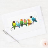 Sticker Rectangulaire Lovier (Enveloppe)