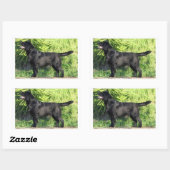 Sticker Rectangulaire LR noir complet (Feuille)