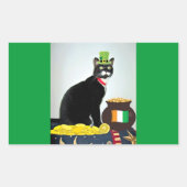 Sticker Rectangulaire Lucky Irish (Devant)
