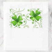 Sticker Rectangulaire Lucky Shamrock Keepsaké (Sac)