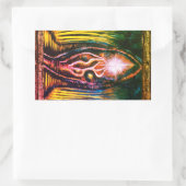 Sticker Rectangulaire Lumière céleste (Sac)