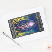 Sticker Rectangulaire Lumière céleste (Enveloppe)