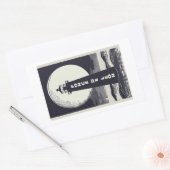 Sticker Rectangulaire Lune du phare de Ponce De Leon (Enveloppe)